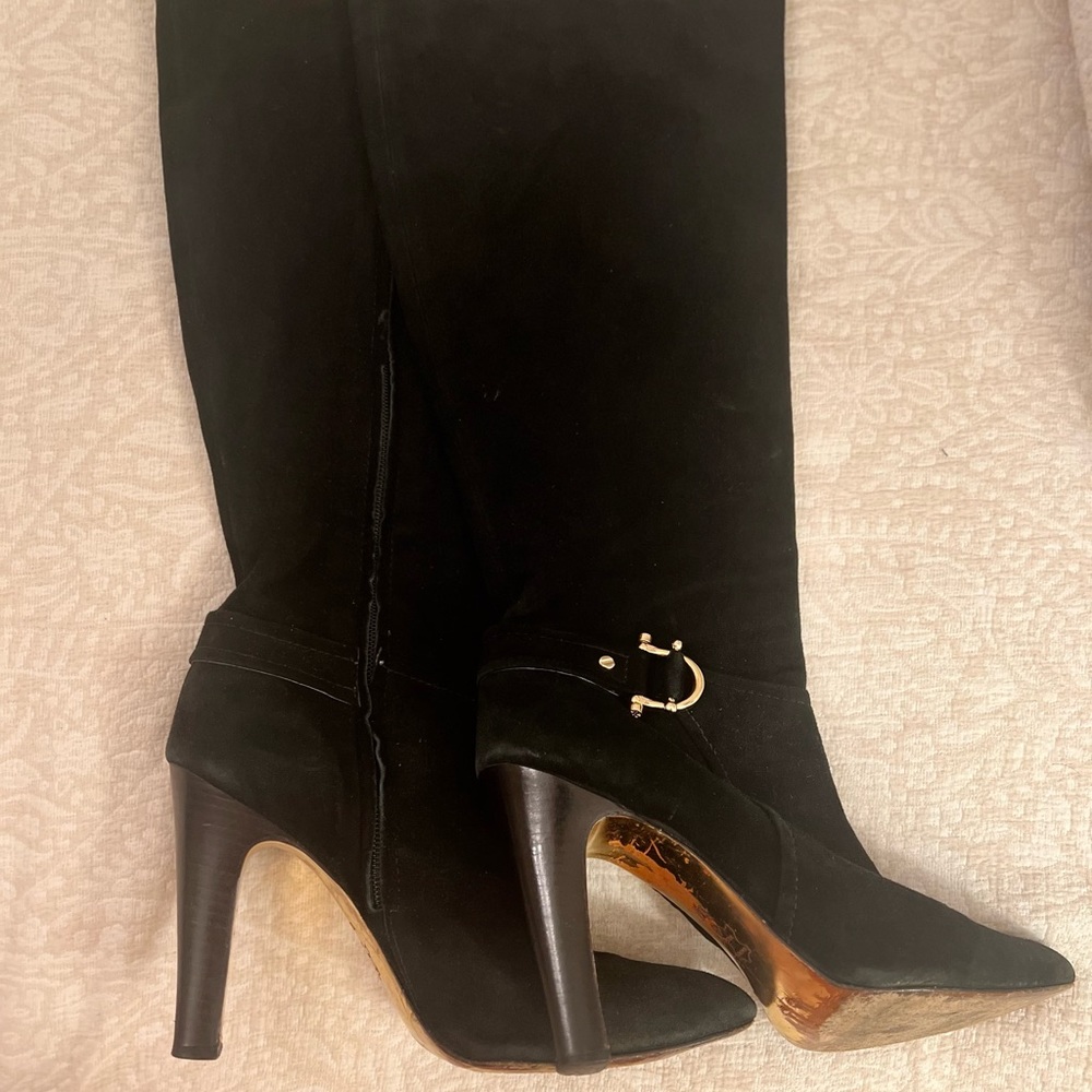 Black Tory Burch boots